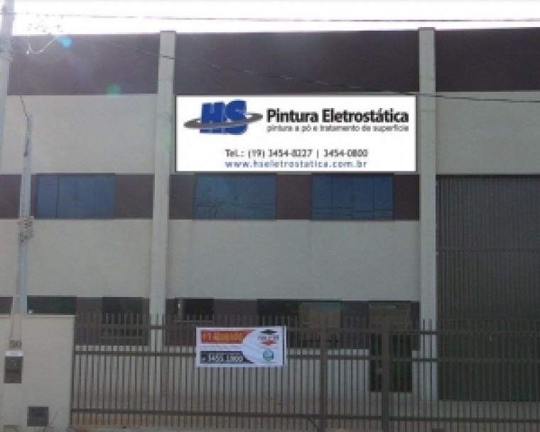 NOVO ENDEREÇO HS PINTURA ELETROSTÁTICA